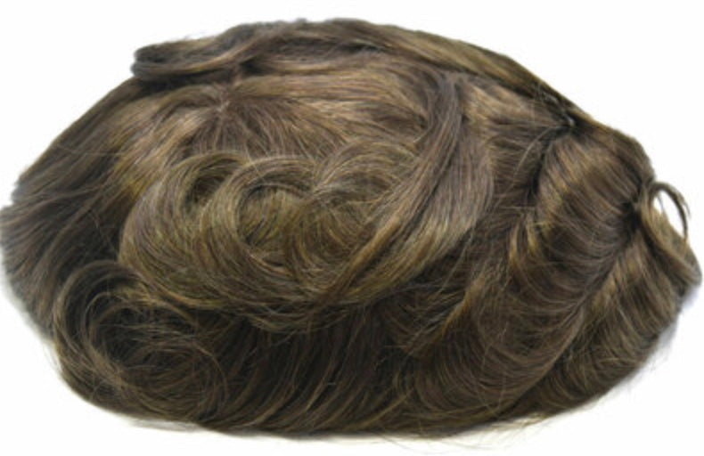 Mens Deluxe 90% Thin Skin Hair Piece $800