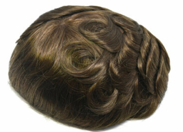 Mens Deluxe 90% Thin Skin Hair Piece $800