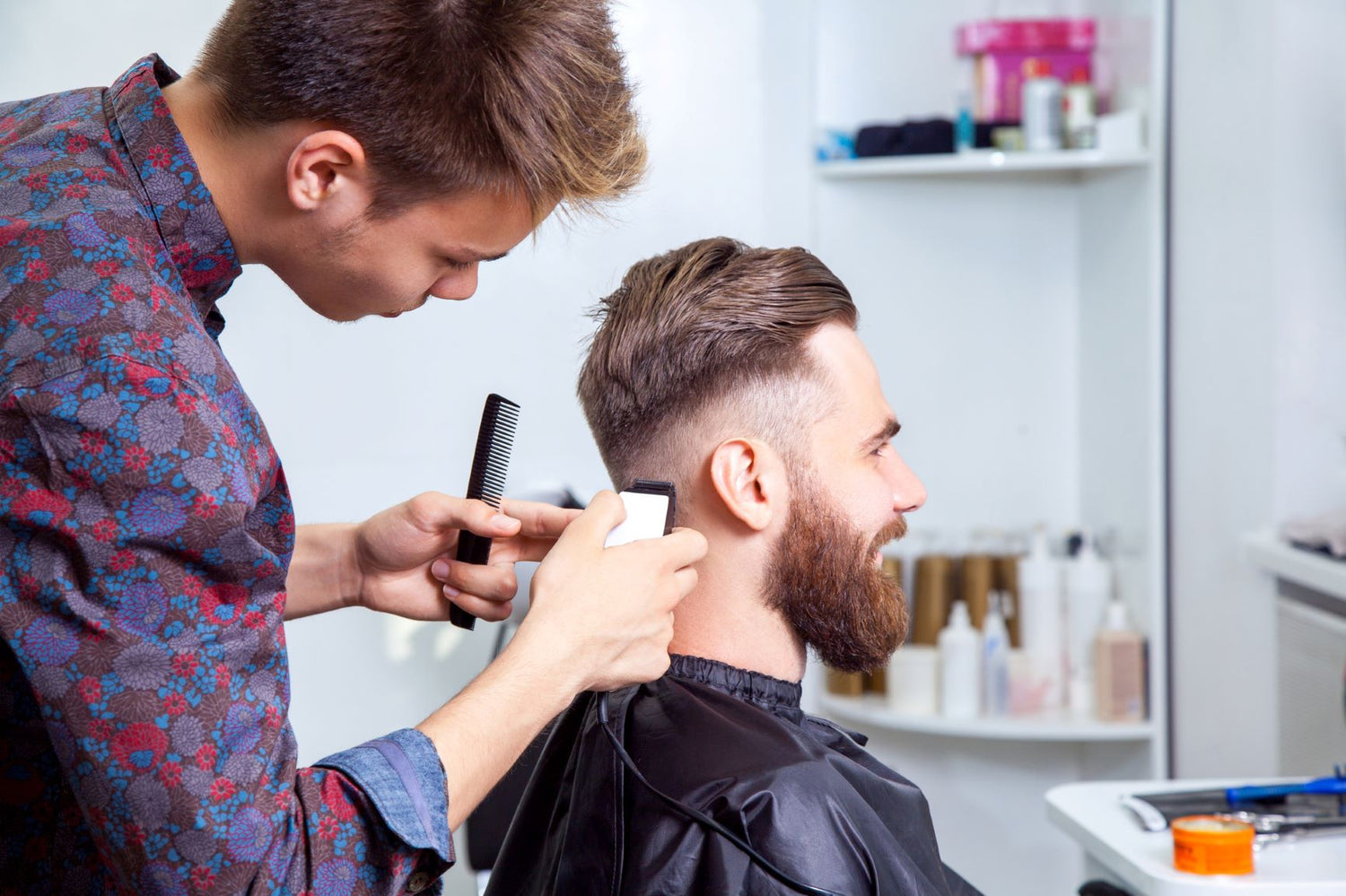 Hair Piece Hair Cuts and Base Resizing