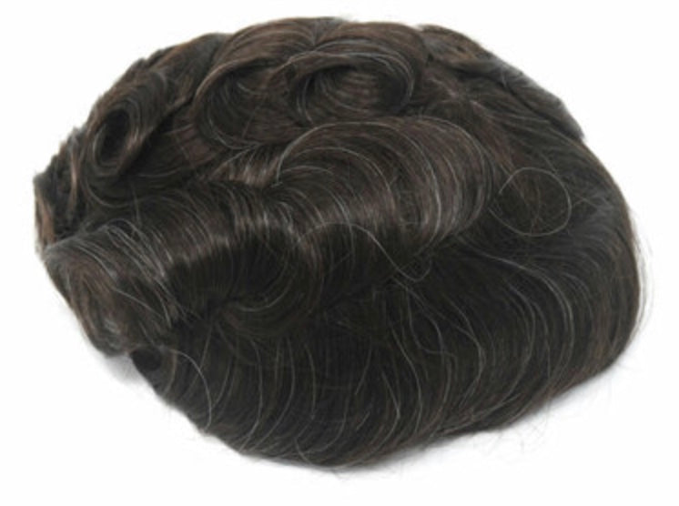 Mens Deluxe 120% Thin Skin Hair Piece $800