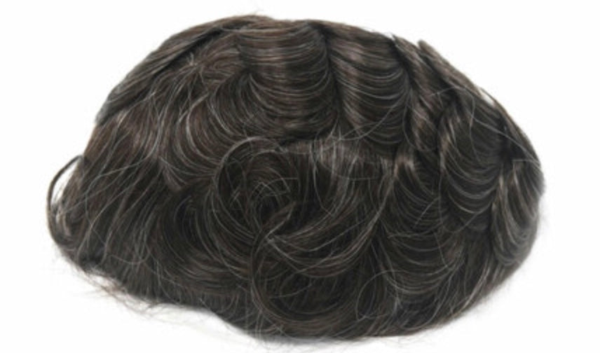 Mens Deluxe 90% Thin Skin Hair Piece $800